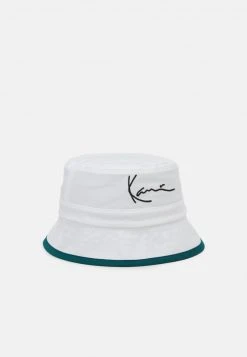 Karl Kani SIGNATURE REVERSIBLE BUCKET HAT - Hut - Green/white, Herren