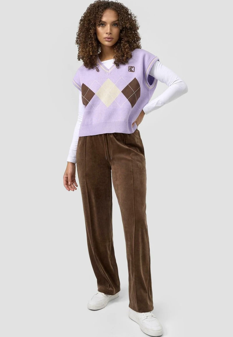 Stoffhose - brown Karl Kani Stoffhose - Brown, Damen -Outlet KARL KANI Store 213d4d41c06048e9a33bcc64abb566f2