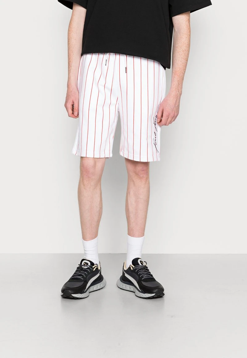 Karl Kani AUTOGRAPH UNISEX - Shorts - Red 3 Karl Kani AUTOGRAPH UNISEX - Shorts - Red