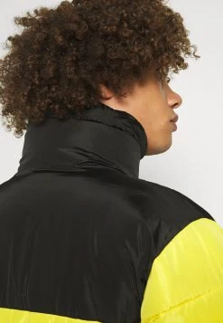 Karl Kani RETRO BLOCK PUFFER JACKET UNISEX - Winterjacke - Black/yellow 11 Karl Kani RETRO BLOCK PUFFER JACKET UNISEX - Winterjacke - Black/yellow -Outlet KARL KANI Store 21a04a6947f24f65b0e6042d4305b52b