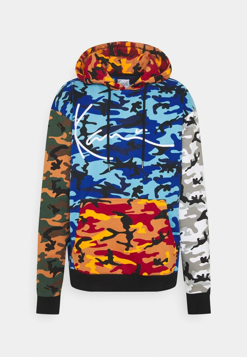 Karl Kani SIGNATURE BLOCK CAMO HOODIE - Kapuzenpullover - Black, Herren 3 Karl Kani SIGNATURE BLOCK CAMO HOODIE - Kapuzenpullover - Black, Herren