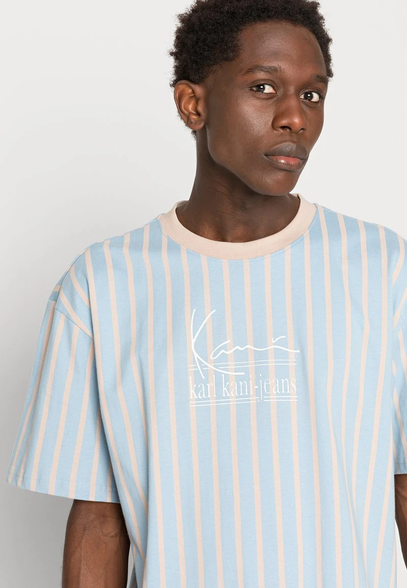 Karl Kani SIGNATURE STRIPE TEE UNISEX - T-Shirt Print - Blue 7 Karl Kani SIGNATURE STRIPE TEE UNISEX - T-Shirt Print - Blue – Bild 5