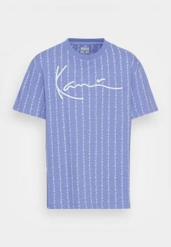 Karl Kani SIGNATURE LOGO PINSTRIPE TEE BLUE UNISEX - T-Shirt Print - Blue -Outlet KARL KANI Store 22b7c5f7653e427ab189a2ce92a4b476