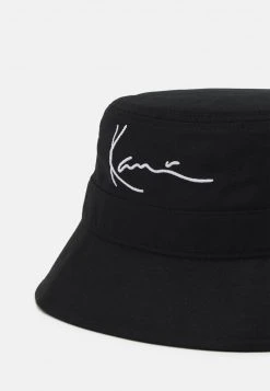 Karl Kani SIGNATURE BUCKET UNISEX - Hut - Black -Outlet KARL KANI Store 24668fdd9c4d4613aca78acd74d338df