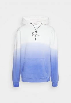 Karl Kani SMALL SIGNATURE GRADIENT HOODIE UNISEX - Kapuzenpullover - Blue -Outlet KARL KANI Store 24c4db624327465abf76d710e734030d