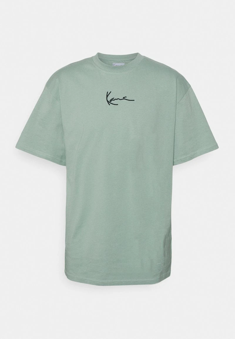 SMALL SIGNATURE TEE UNISEX - T-Shirt basic - mint Karl Kani SMALL SIGNATURE TEE UNISEX - T-Shirt Basic - Mint -Outlet KARL KANI Store 24ef6888436b45f0a7216e47387cac11