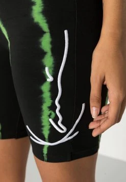 Karl Kani SIGNATURE TIE DYE CYCLING - Shorts - Black, Damen -Outlet KARL KANI Store 24f9d1581451439c81b5655f291285de