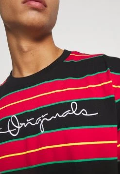 Karl Kani ORIGINALS STRIPE TEE UNISEX - T-Shirt Print - Red/black/green 7 Karl Kani ORIGINALS STRIPE TEE UNISEX - T-Shirt Print - Red/black/green -Outlet KARL KANI Store 2508bc82d42e4768a9713ed1d4d729ff