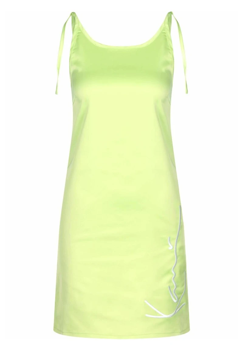 Karl Kani SATIN - Freizeitkleid - Light Green, Damen 3 Karl Kani SATIN - Freizeitkleid - Light Green, Damen