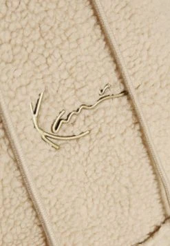 Karl Kani SIGNATURE TEDDY HOODIE - Kapuzenpullover - Light Sand, Damen -Outlet KARL KANI Store 25866e0e5914422da7ceb9c5e2ed91f9