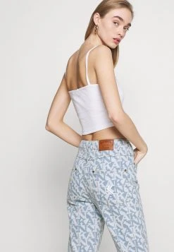 Karl Kani Jeans Straight Leg - Light Blue, Damen 5 Karl Kani Jeans Straight Leg - Light Blue, Damen -Outlet KARL KANI Store 26d8934931614ee4b3a05e38ed1c7ed0