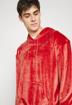 Karl Kani SMALL SIGNATURE HOODIE UNISEX - Sweatshirt - Dark Red -Outlet KARL KANI Store 26e41e68b66f4f34a2b71ba579533543