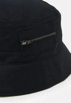 Karl Kani SIGNATURE ZIP BUCKET HAT BLACK UNISEX - Hut - Black -Outlet KARL KANI Store 2780bd8eeafb4a98a8b65b96cec72ab9