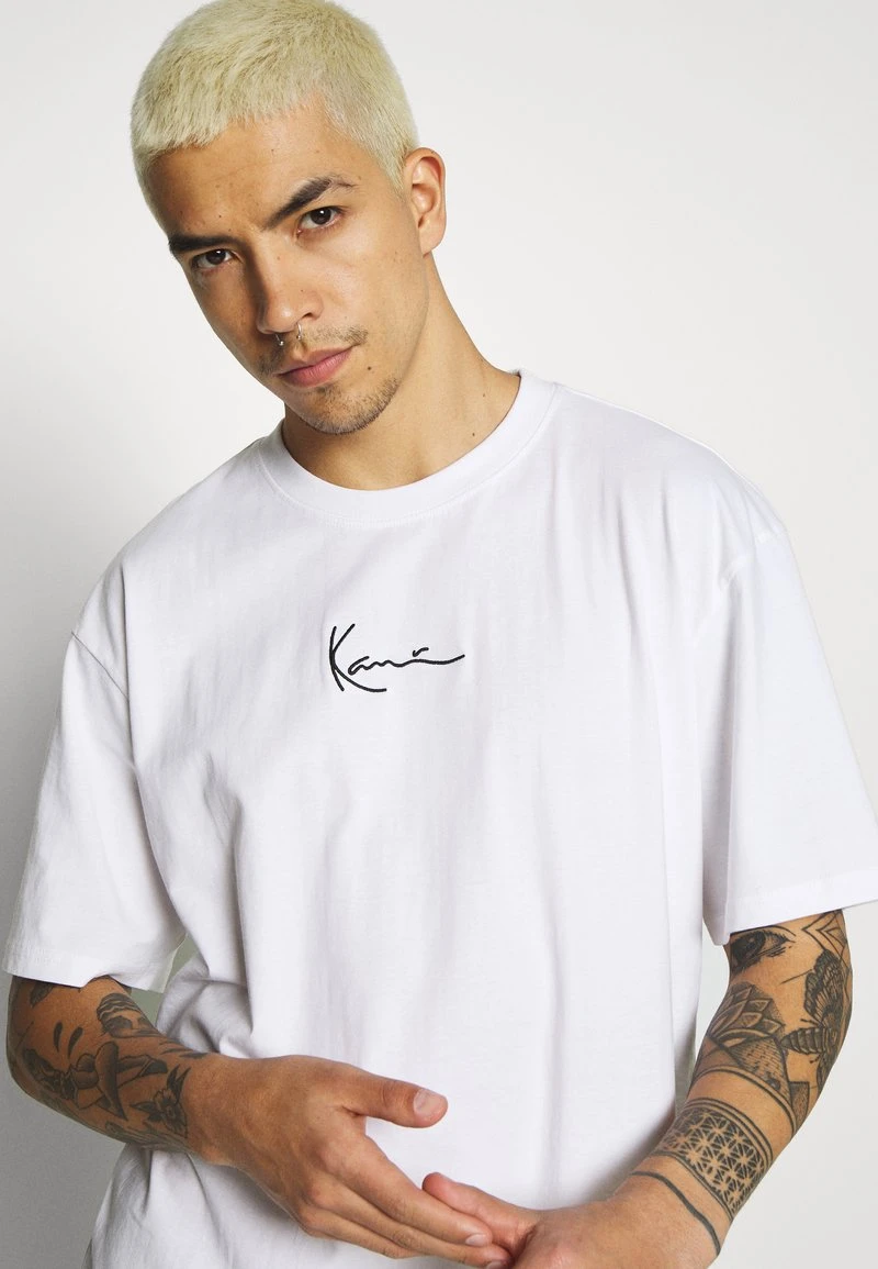 Karl Kani KK SIGNATURE TEE - T-Shirt Basic - White, Herren 6 Karl Kani KK SIGNATURE TEE - T-Shirt Basic - White, Herren – Bild 4