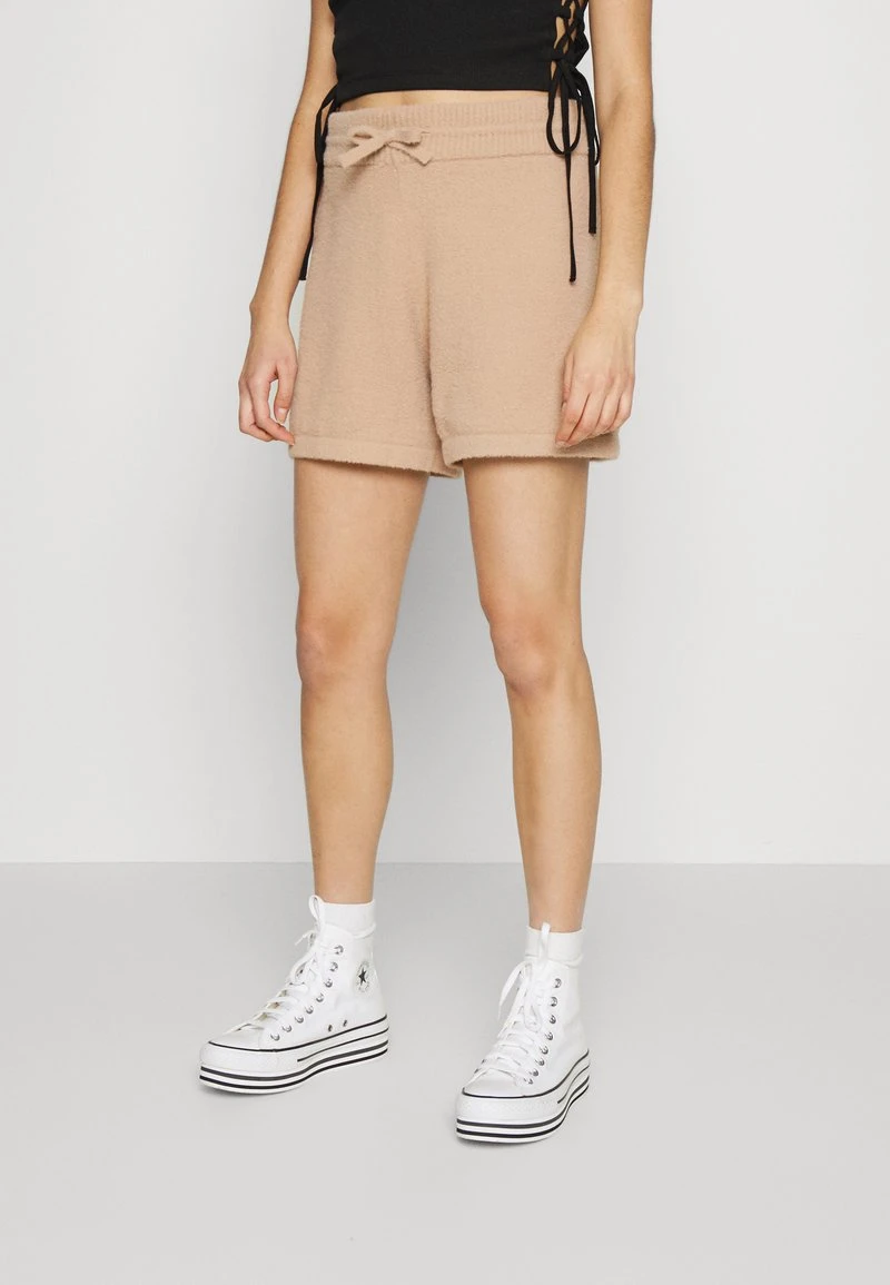 SMALL SIGNATURE - Shorts - taupe Karl Kani SMALL SIGNATURE - Shorts - Taupe, Damen -Outlet KARL KANI Store 27b1145c5a354207a33dd44f84f07dba