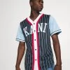 Karl Kani COLLEGE BLOCK PINSTRIPE BASEBALL SHIRT - Hemd - Navy, Herren 2 Karl Kani COLLEGE BLOCK PINSTRIPE BASEBALL SHIRT - Hemd - Navy, Herren -Outlet KARL KANI Store 2921956868764e5587d0c76edeb0753c