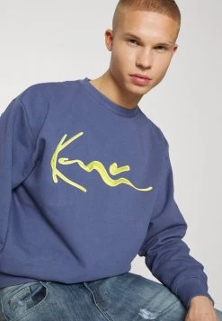Karl Kani 3D SIGNATURE CREW UNISEX - Sweatshirt - Blue -Outlet KARL KANI Store 29e2bc539bd44c3ca5994b88850cf016