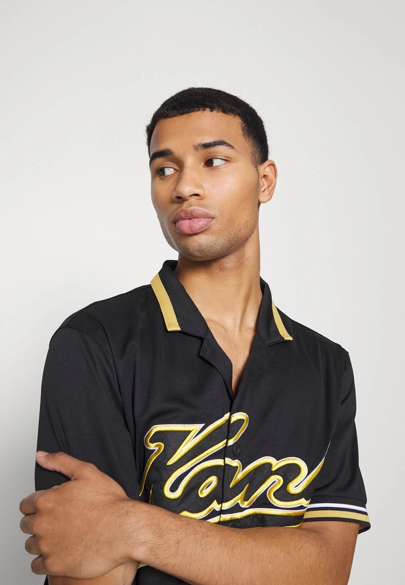 Karl Kani VARSITY BASEBALL - Hemd - Black, Herren 6 Karl Kani VARSITY BASEBALL - Hemd - Black, Herren – Bild 4