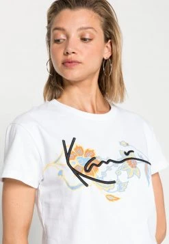 Karl Kani SIGNATURE FLOWER TEE - T-Shirt Print - White, Damen -Outlet KARL KANI Store 2aedb035fd3f43e4a449eb43d7be90f8