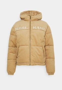 Karl Kani RETRO HOODED PUFFER JACKET - Winterjacke - Sand, Damen -Outlet KARL KANI Store 2bb7e7e2cff04e42bada28f38850e40c