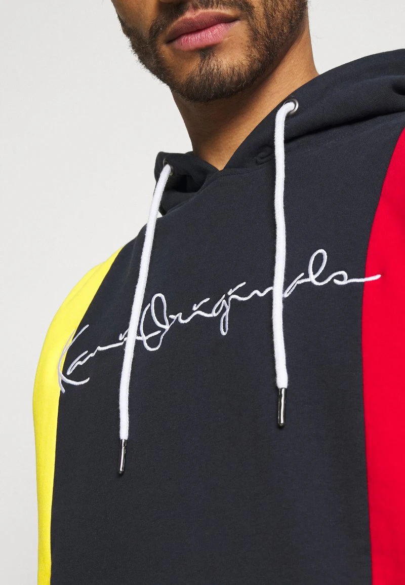 ORIGINALS BLOCK HOODIE - Sweatshirt - navy Karl Kani ORIGINALS BLOCK HOODIE - Sweatshirt - Navy, Herren -Outlet KARL KANI Store 2c0ac78bcf42494fbf4c19e9656bcbc9