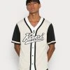 Karl Kani VARSITY BLOCK BASEBALL UNISEX - T-Shirt Print - Light Sand/black/white 1 Karl Kani VARSITY BLOCK BASEBALL UNISEX - T-Shirt Print - Light Sand/black/white -Outlet KARL KANI Store 2d361e4b24d049b8afd42b59d707e1d1