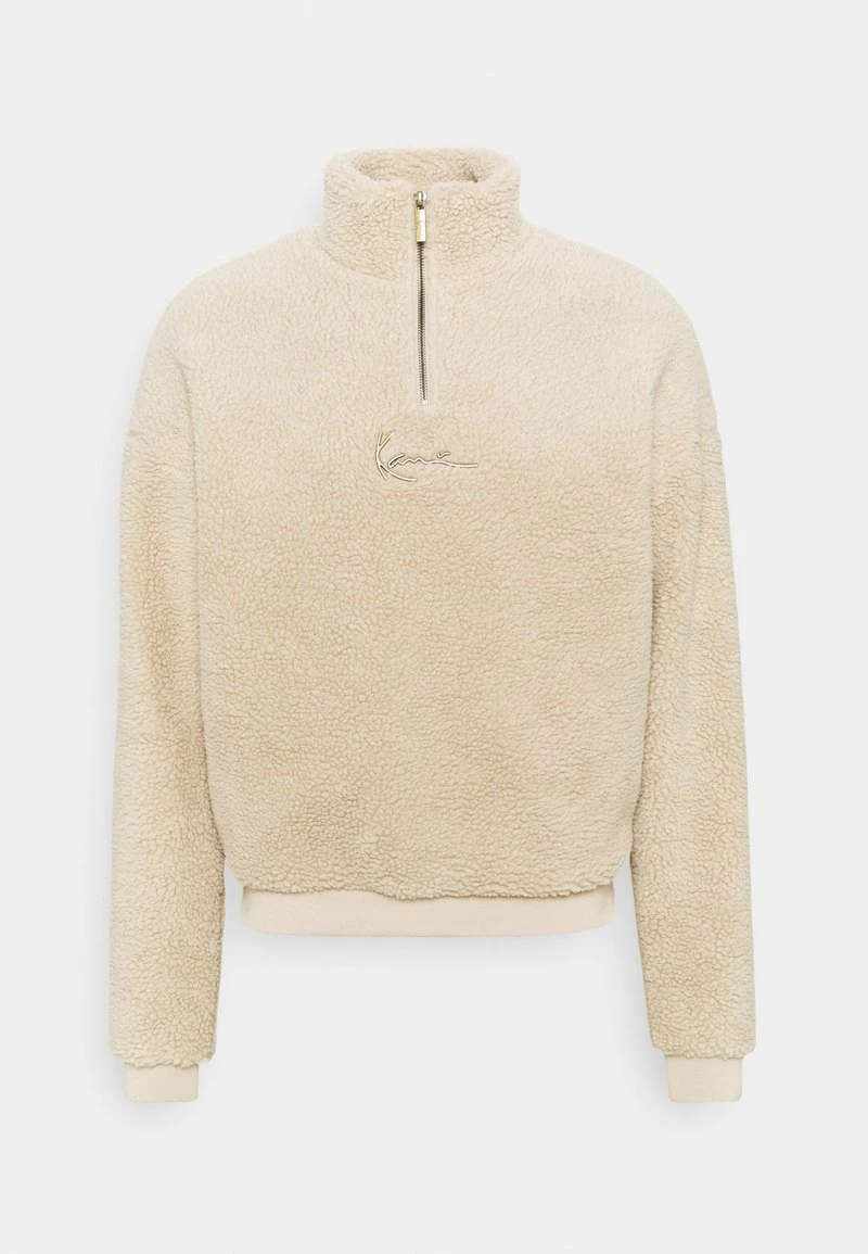 Karl Kani SMALL SIGNATURE TEDDY UNISEX - Kapuzenpullover - Light Sand 3 Karl Kani SMALL SIGNATURE TEDDY UNISEX - Kapuzenpullover - Light Sand