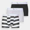 Karl Kani SMALL SIGNATURE BOXER BRIEFS 3PACK - Panties - White/black/mottled Grey, Herren 2 Karl Kani SMALL SIGNATURE BOXER BRIEFS 3PACK - Panties - White/black/mottled Grey, Herren -Outlet KARL KANI Store 2e7bf956ff644384804bc369828d96a1