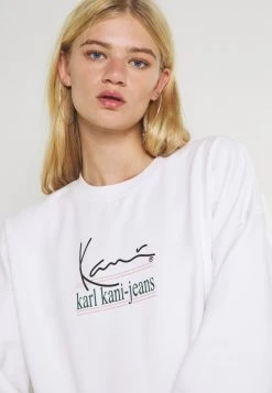 Karl Kani SIGNATURE CREW - Sweatshirt - White, Damen 5 Karl Kani SIGNATURE CREW - Sweatshirt - White, Damen -Outlet KARL KANI Store 2ecd61ed187f439f80360cd11b5441e6