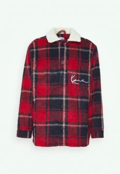 Karl Kani CHEST SIGNATURE SHIRT JACKET UNISEX - Übergangsjacke - Black -Outlet KARL KANI Store 2f93641b28b74600a9f367f2b9c9975b