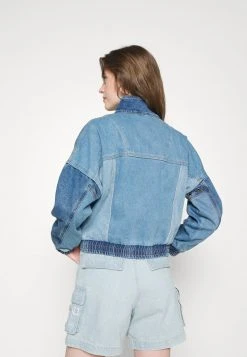 Karl Kani RETRO BLOCK JACKET - Jeansjacke - Blue, Damen 5 Karl Kani RETRO BLOCK JACKET - Jeansjacke - Blue, Damen -Outlet KARL KANI Store 300565868c1f411ba7a6f485c6dfa4df