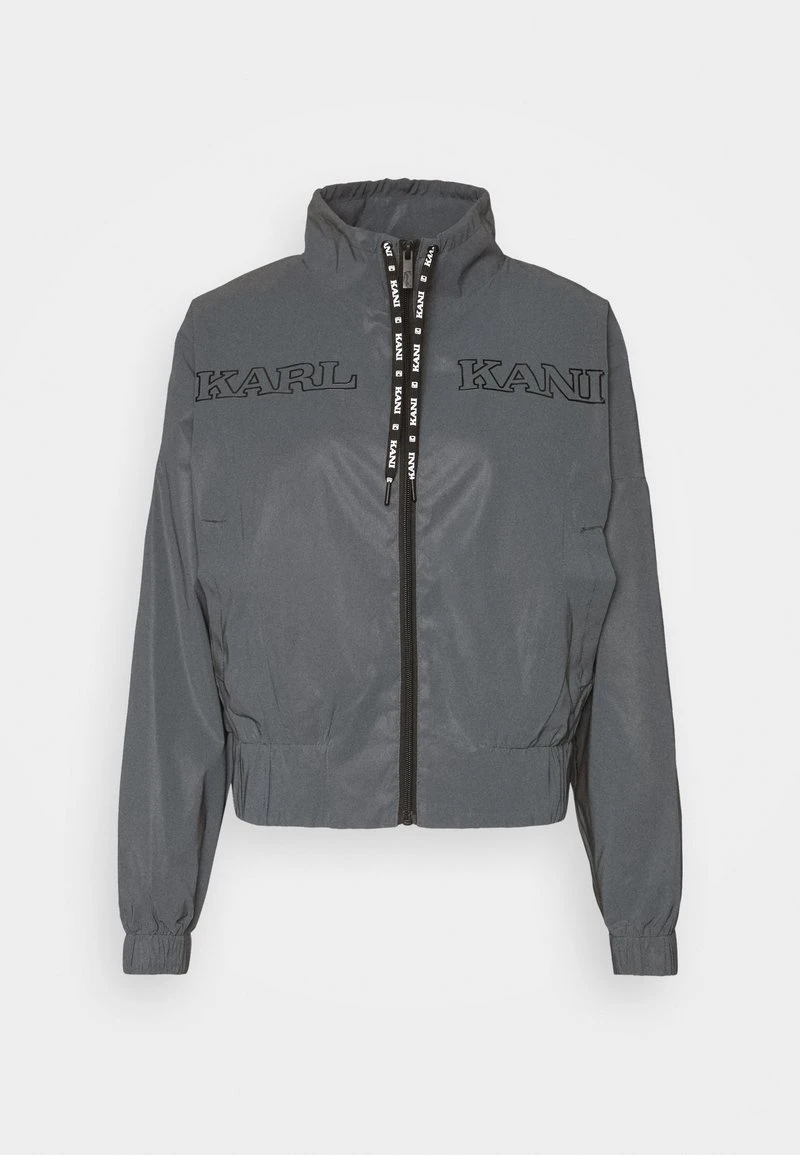 RETRO REFLECTIVE TRACKJACKET - Leichte Jacke - black Karl Kani RETRO REFLECTIVE TRACKJACKET - Leichte Jacke - Black, Damen -Outlet KARL KANI Store 30fd6297ee004dce89c0590ad19ab5b1