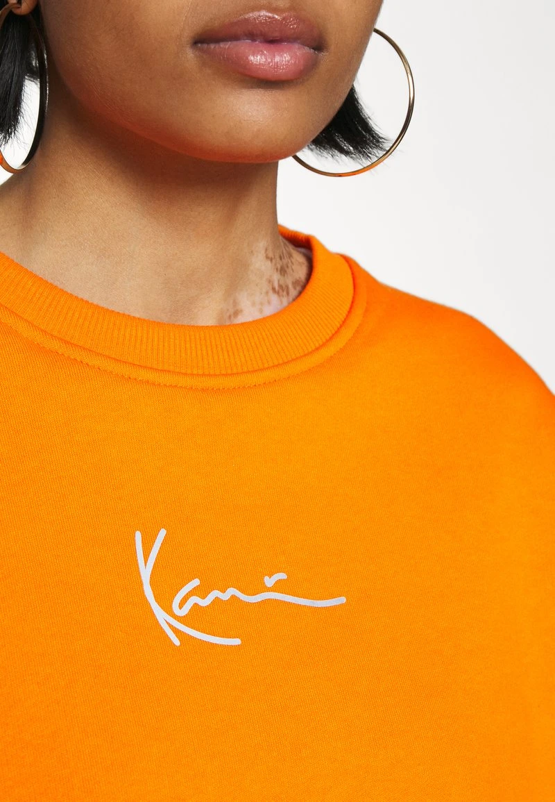 SMALL SIGNATURE CREW - Sweatshirt - orange Karl Kani SMALL SIGNATURE CREW - Sweatshirt - Orange, Damen -Outlet KARL KANI Store 336976f2e3c740b993bf2e9a472ae98a