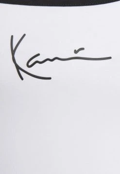 Karl Kani SMALL SIGNATURE ASYMMETRIC - Top - White, Damen -Outlet KARL KANI Store 336a2b38af444a2680e1cc9a2189ab48