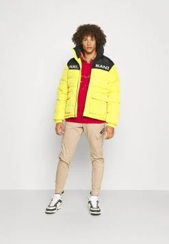 Karl Kani RETRO BLOCK PUFFER JACKET UNISEX - Winterjacke - Black/yellow 9 Karl Kani RETRO BLOCK PUFFER JACKET UNISEX - Winterjacke - Black/yellow -Outlet KARL KANI Store 344ad0d062b942398fef89ed0c230a62