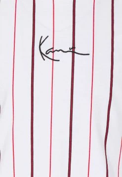 Karl Kani SMALL SIGNATURE PINSTRIPE TEE - T-Shirt Print - White, Herren 18 Karl Kani SMALL SIGNATURE PINSTRIPE TEE - T-Shirt Print - White, Herren -Outlet KARL KANI Store 34a078c429e6487f93d109e97849a6a2