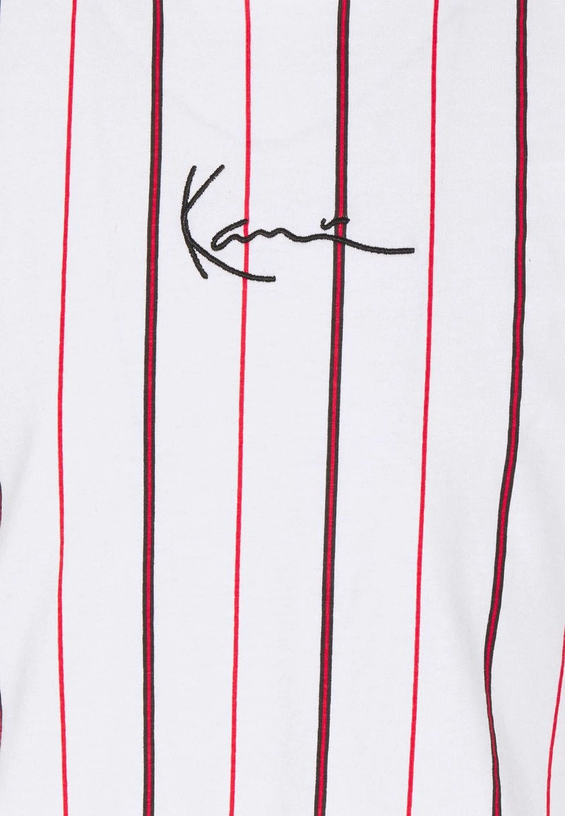 Karl Kani SMALL SIGNATURE PINSTRIPE TEE - T-Shirt Print - White, Herren 10 Karl Kani SMALL SIGNATURE PINSTRIPE TEE - T-Shirt Print - White, Herren – Bild 8