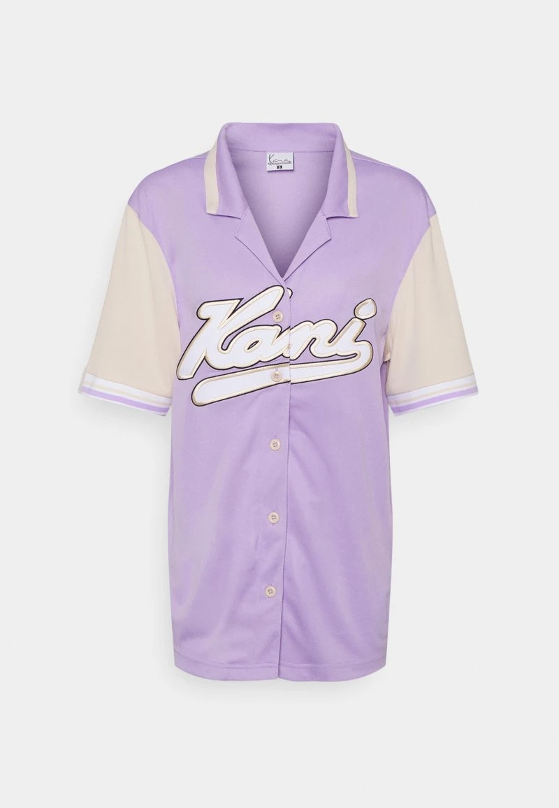 Karl Kani VARSITY BLOCK BASEBALL - T-Shirt Print - Purple, Damen 4 Karl Kani VARSITY BLOCK BASEBALL - T-Shirt Print - Purple, Damen – Bild 2