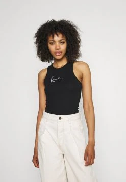 Karl Kani SMALL SIGNATURE - Top - Black, Damen