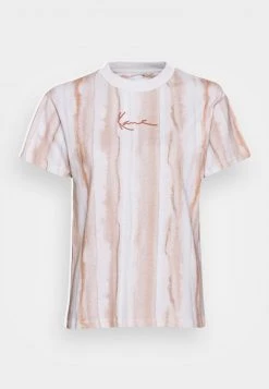 Karl Kani SMALL SIGANTURE TIE DYE STRIPE TEE - T-Shirt Print - Sand, Damen -Outlet KARL KANI Store 3762e144c5aa472b9189515ce1a0c8b7
