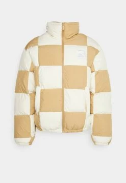Karl Kani BLOCK PUFFER JACKET UNISEX - Winterjacke - Sand