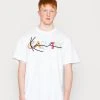 Karl Kani SIGNATURE PRINT TEE UNISEX - T-Shirt Print - White -Outlet KARL KANI Store 387bccef6f754dafa1bff5813ea01ded