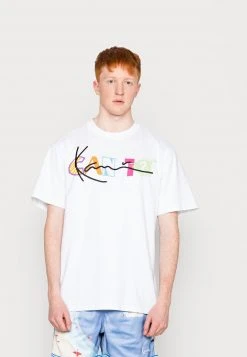 Karl Kani SIGNATURE PRINT TEE UNISEX - T-Shirt Print - White