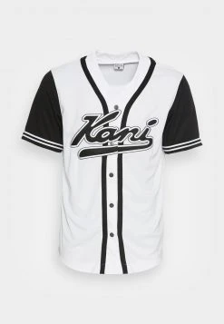 Karl Kani VARSITY BLOCK BASEBALL UNISEX - T-Shirt Print - White/black 5 Karl Kani VARSITY BLOCK BASEBALL UNISEX - T-Shirt Print - White/black -Outlet KARL KANI Store 3889cfd0421446dbb0a2e62b8aeeecde
