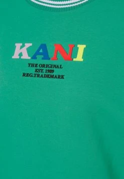 Karl Kani RETRO COLLEGE CREW - Sweatshirt - Dark Mint, Damen 9 Karl Kani RETRO COLLEGE CREW - Sweatshirt - Dark Mint, Damen -Outlet KARL KANI Store 38e2919527604520b4c4e386952386f2