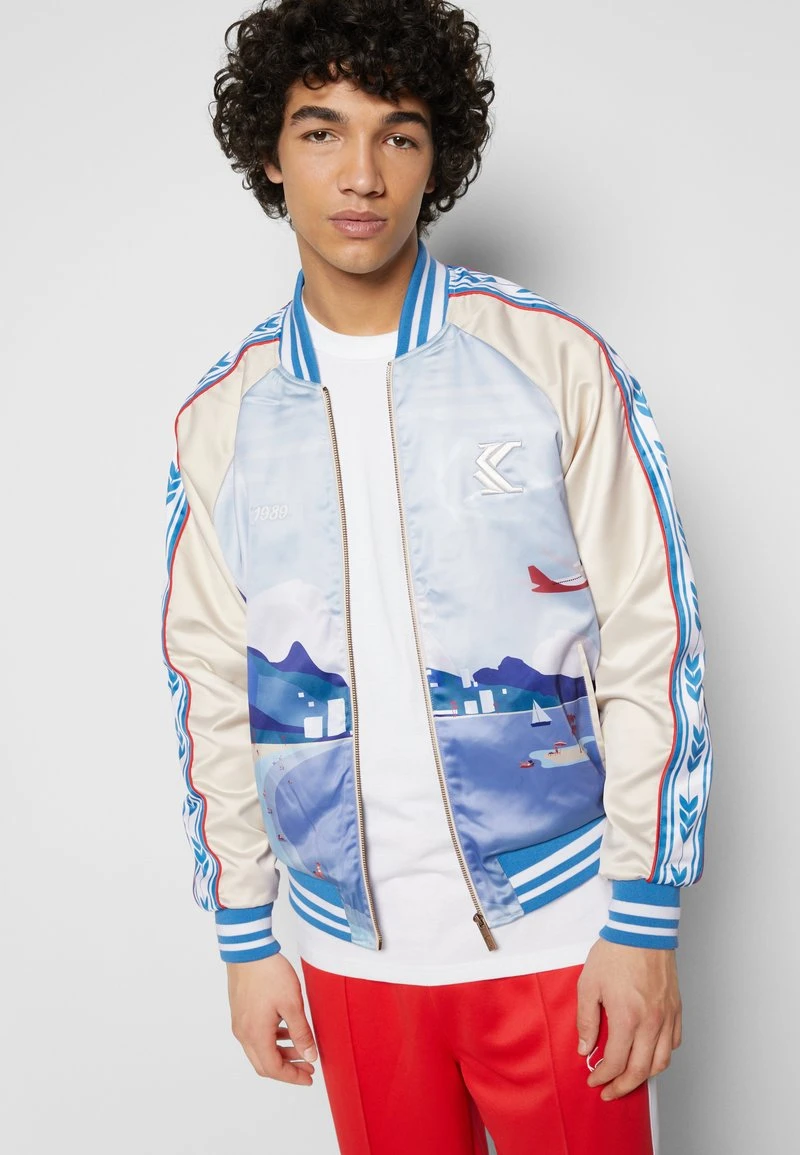 MOTIF SOUVENIR JACKET - Bomberjacke - multicolor Karl Kani MOTIF SOUVENIR JACKET - Bomberjacke - Multicolor, Herren -Outlet KARL KANI Store 39b5c9f1b0a0480da3e4c95633709760