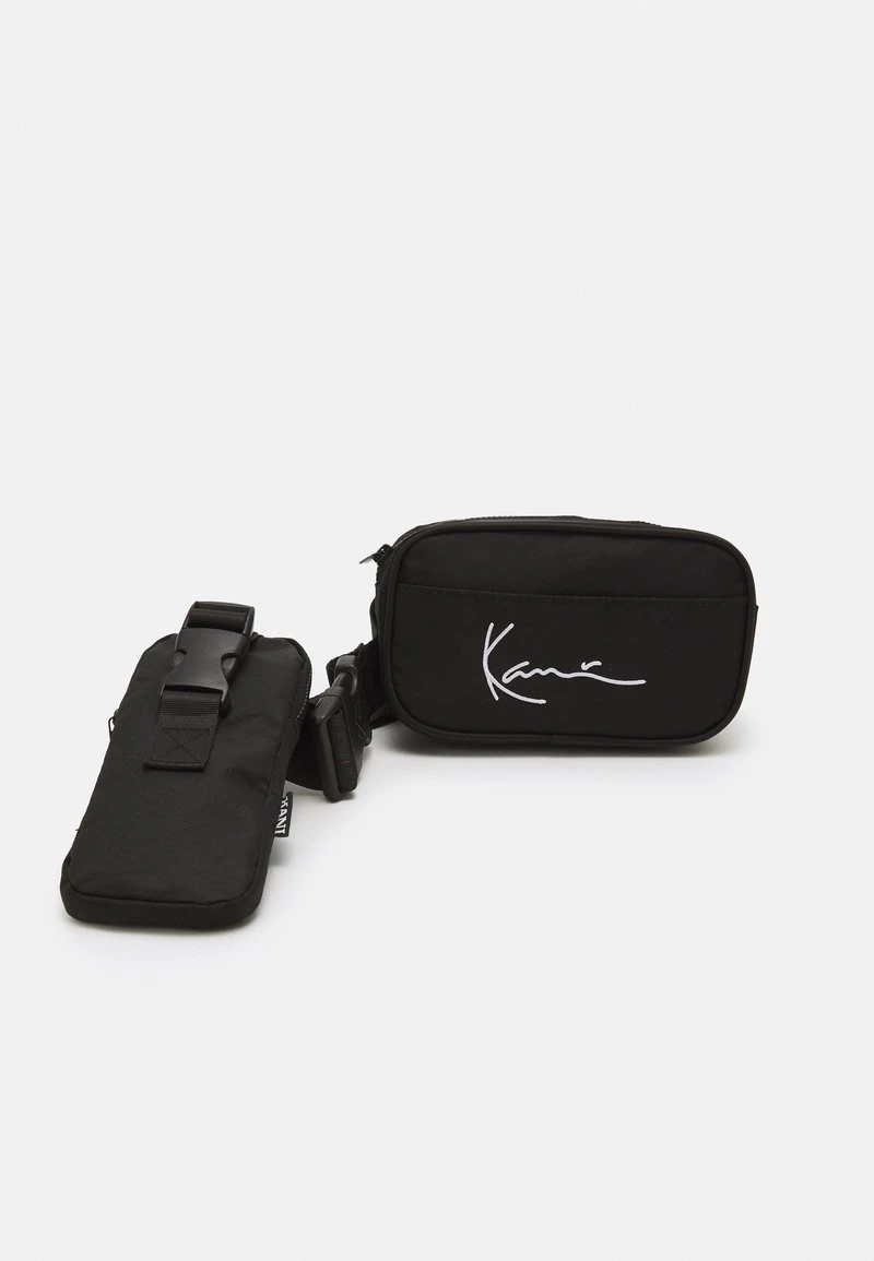 Karl Kani SIGNATURE MULTI PANEL BAG UNISEX SET - Gürteltasche - Black 3 Karl Kani SIGNATURE MULTI PANEL BAG UNISEX SET - Gürteltasche - Black