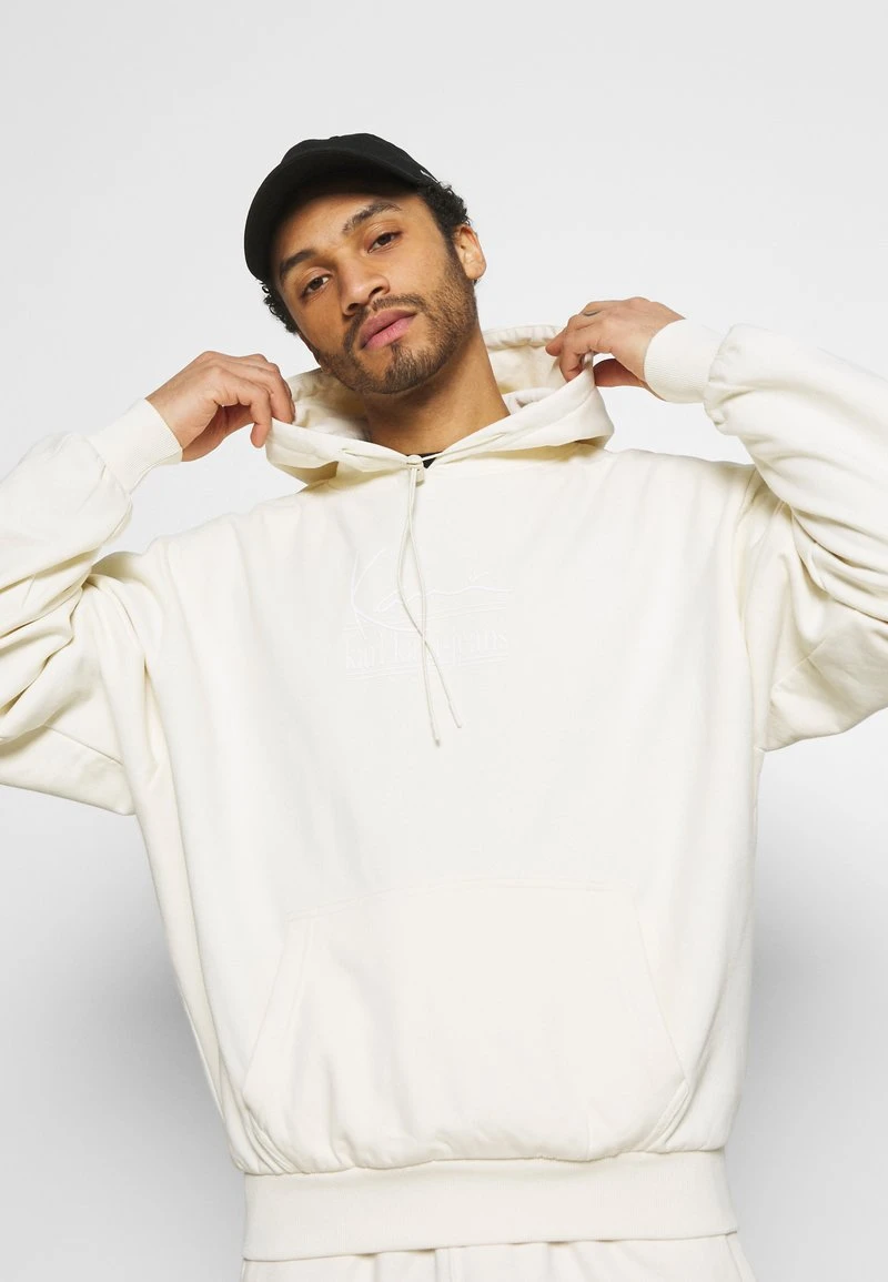 Karl Kani SIGNATURE HOODIE UNISEX - Kapuzenpullover - Offwhite 3 Karl Kani SIGNATURE HOODIE UNISEX - Kapuzenpullover - Offwhite