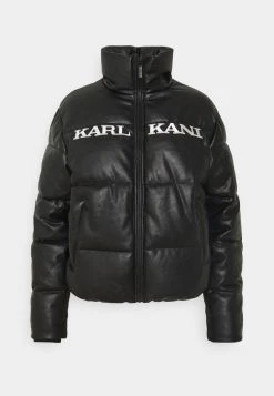 Karl Kani RETRO PUFFER JACKET - Winterjacke - Black, Damen -Outlet KARL KANI Store 3bab2470304c4a35a2a14def60cea212