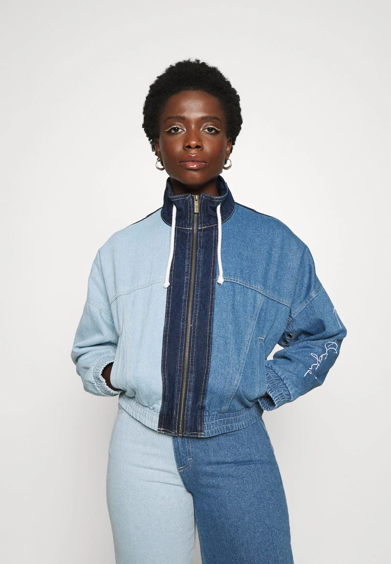 Karl Kani ORIGINALS BLOCK JACKET - Jeansjacke - Blue, Damen 3 Karl Kani ORIGINALS BLOCK JACKET - Jeansjacke - Blue, Damen